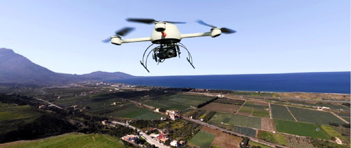 drone per controllare il territorio